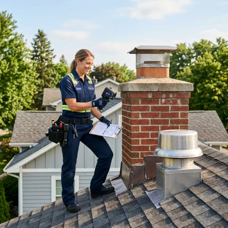 Technician removing a deceased bird from an indoor space in Braeside